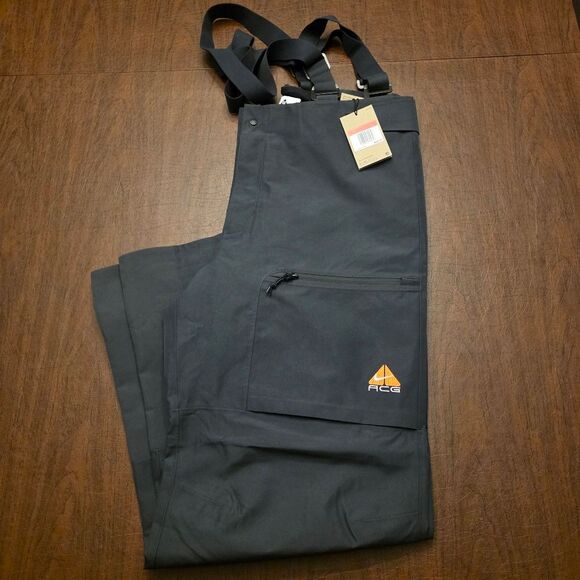 Nike ACG GORE-TEX Chena Vortex Storm-FIT ADV Bibs Grey FV8889-060 Men's Size L - Picture 1 of 6